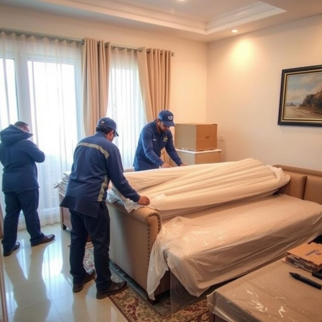 خدمة تغليف أثاث احترافية في جليب الشيوخ