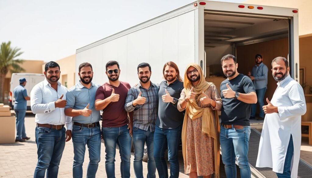 عملاء راضون عن خدمة نقل عفش جليب الشيوخ