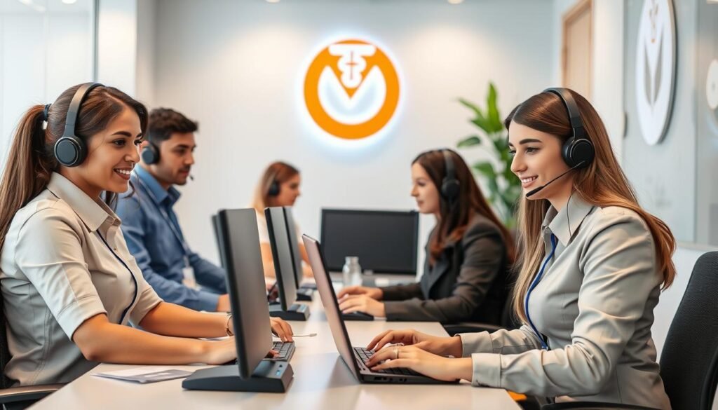 فريق خدمة العملاء في شركة نقل عفش حولي