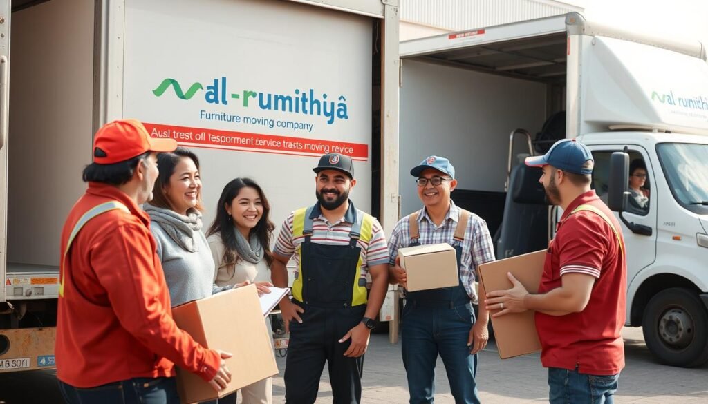 فريق نقل عفش الرميثية المتميز يقدم خدمة احترافية للعملاء