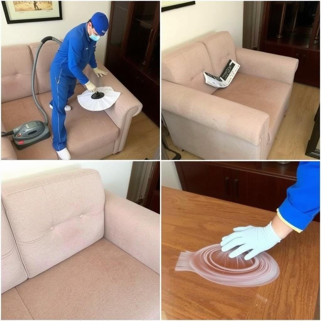 خدمة تنظيف وتعقيم الأثاث في نقل عفش السالمية