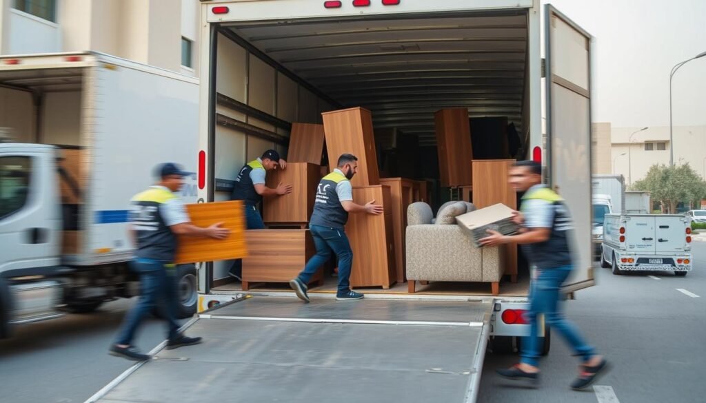 خدمة نقل عفش سريعة في السالمية
