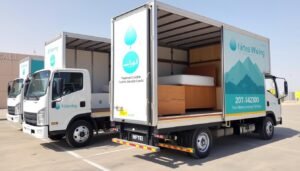 شاحنات نقل عفش الفنطاس المجهزة خصيصاً لنقل الأثاث