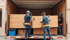 فريق نقل عفش العاصمة يستخدم معدات متطورة لنقل الأثاث الثقيل