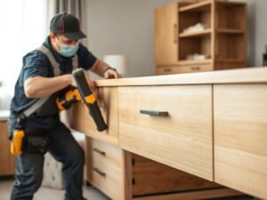 فني نقل عفش محترف يعمل بسرعة وإتقان في اليرموك