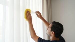 العناية بالستائر بعد تركيب ستاير للحفاظ على جودتها