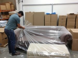 تغليف الأثاث في نقل عفش الكويت