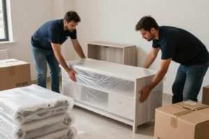 خدمات نقل عفش عبدالله مبارك المتكاملة تشمل الفك والتغليف