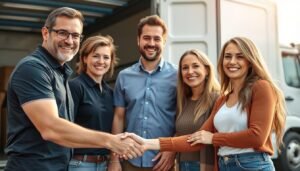 عملاء سعداء بخدمات نقل العفش التي قدمناها لهم