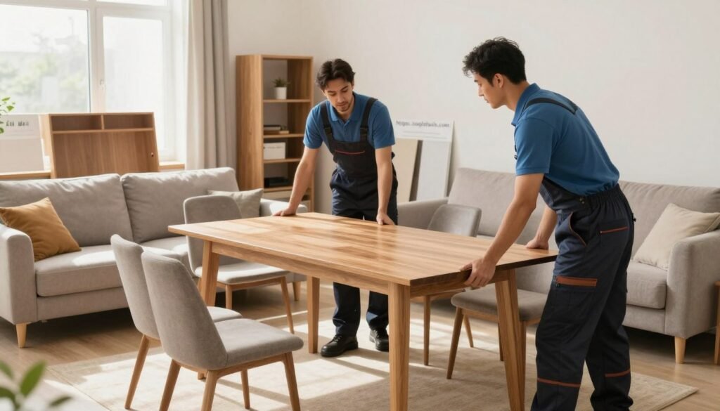 نقل عفش الظهر مع الفك والتركيب